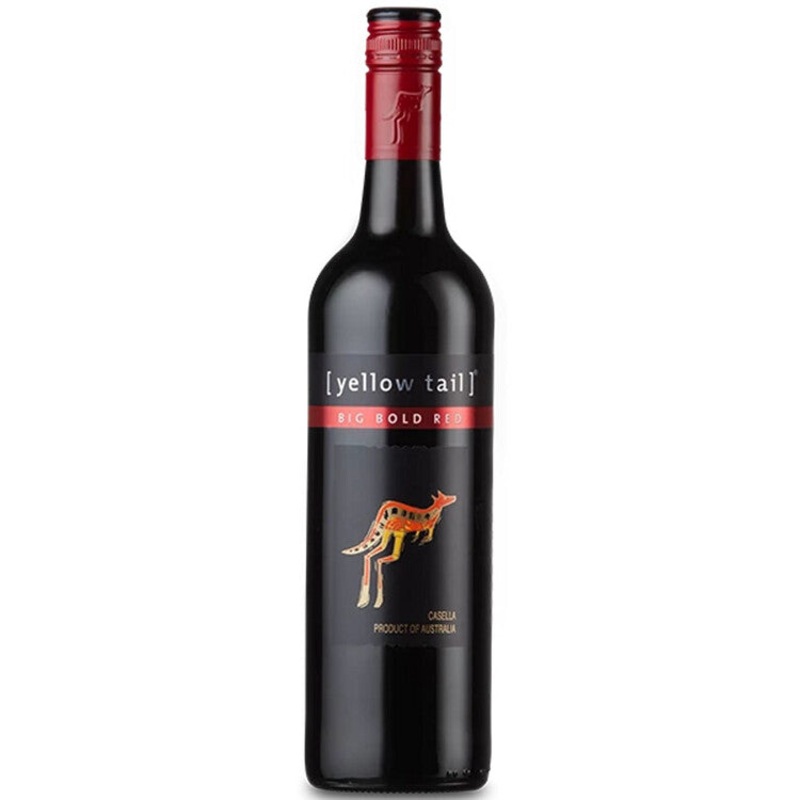 YELLOW TAIL BIG BOLD RED SOUTH EASTERN AUSTRALIA 750ML 750ML