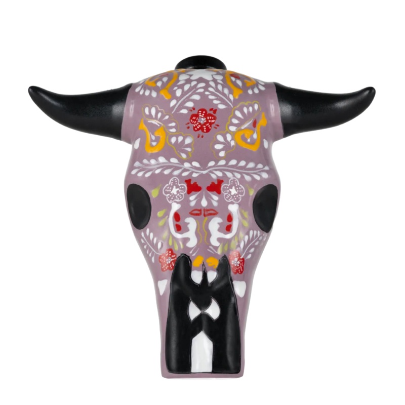 Azulejos Trophy Head Aejo Tequila 750mL (Purple)
