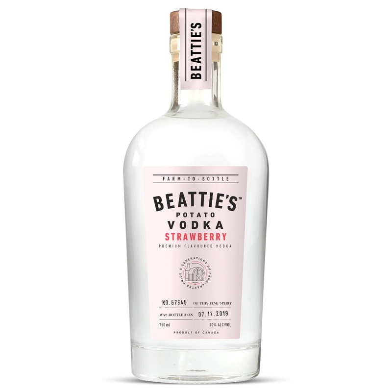 Beatties Strawberry Flavored Potato Vodka