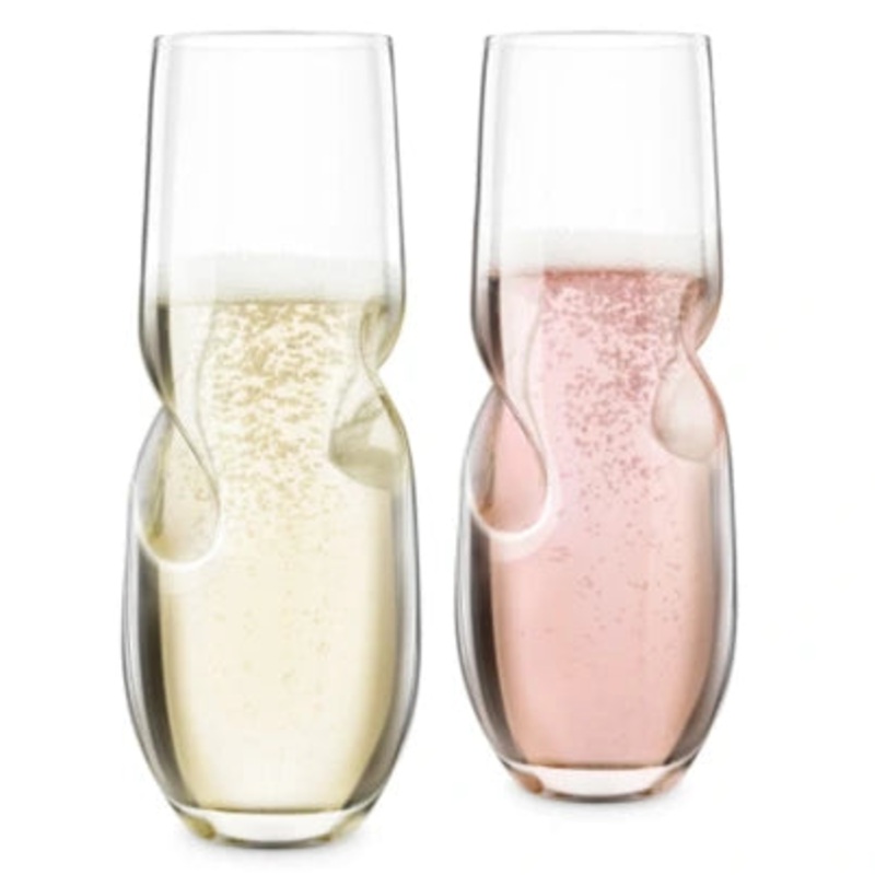 FINAL TOUCH BUBBLES SPARKLING/CHAMPAGNE STEMLESS 2PK @ Southgate [1045920] ml