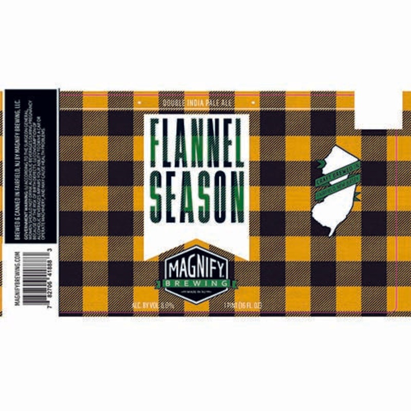 Magnify Flannel Season DIPA 16OZ SINGLE CAN