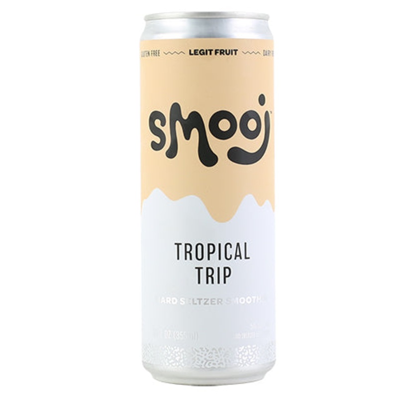 Smooj Tropical Trip Smoothie Seltzer 12OZ SINGLE CAN