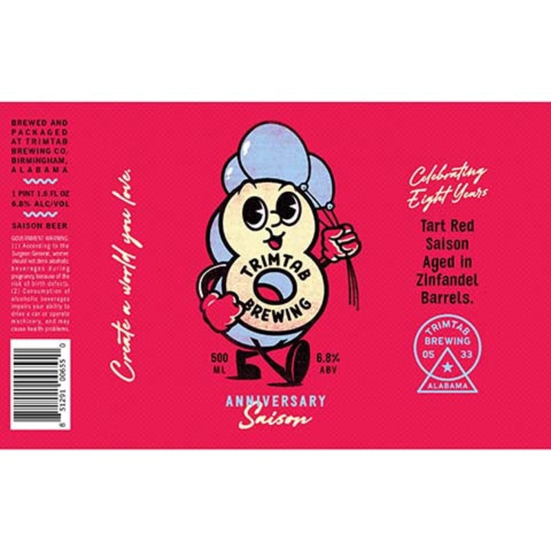 Trimtab 8th Anniversary Saison 16OZ SINGLE CAN