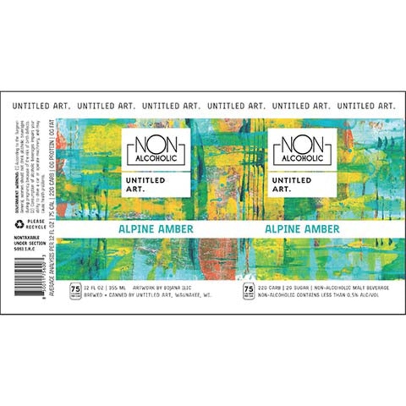 Untitled Art Alpine Amber (Non-Alcoholic) 12OZ SINGLE CAN