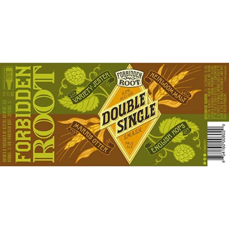 Destihl Forbidden Root Double Single Smash Pale Ale 12OZ SINGLE CAN