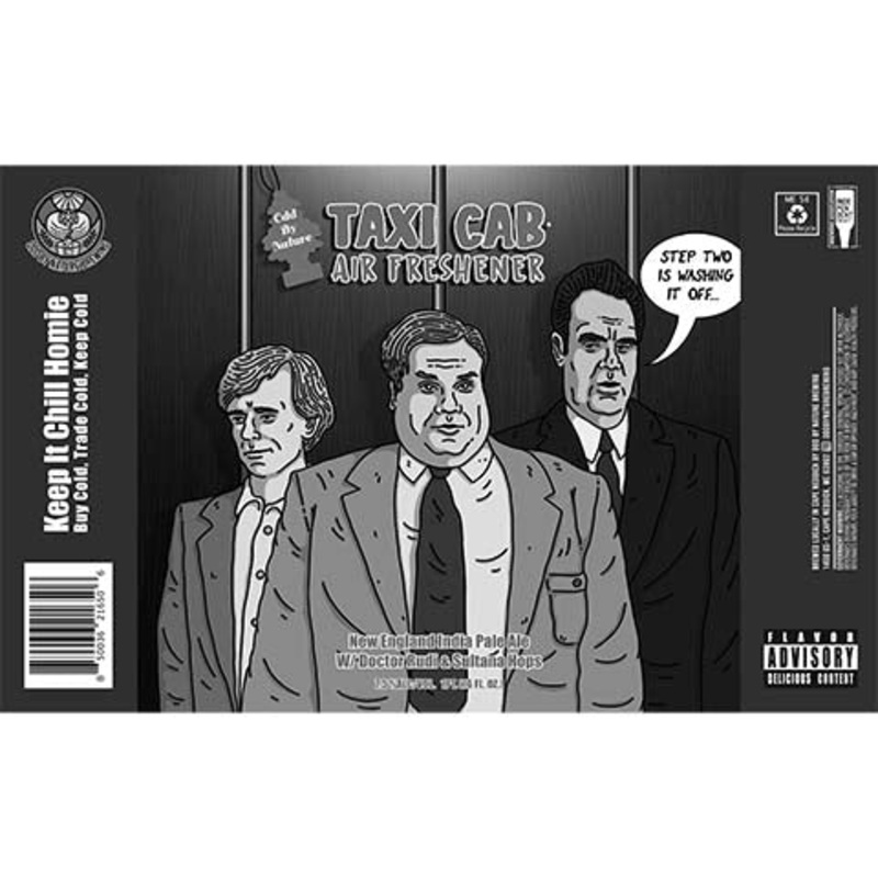 Odd By Nature Taxi Cab Air Freshener New England IPA 16OZ SINGLE CAN