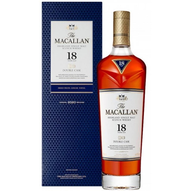 THE MACALLAN 18 DOUBLE CASK 750 ML