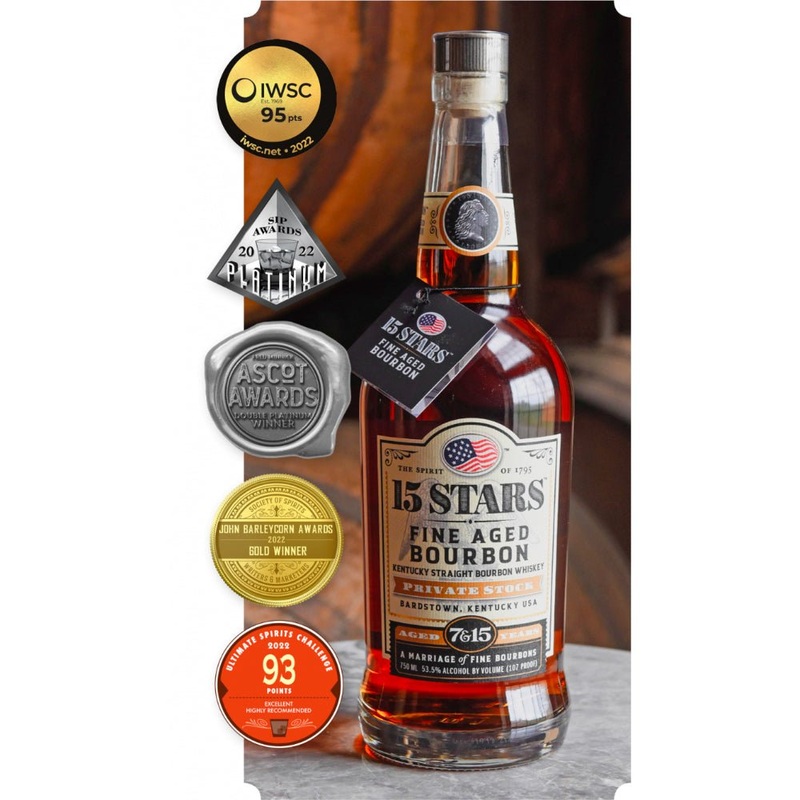 15 Stars Private Stock 7 & 15 Years