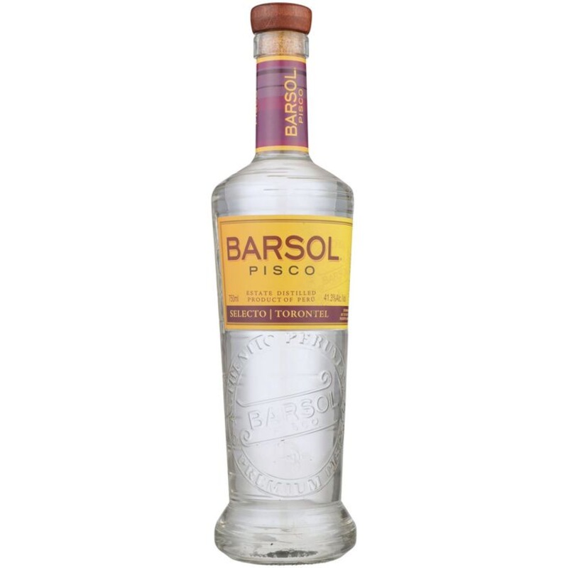 BARSOL PISCO TORONTEL SELECTO 82.6 750ML 750ML