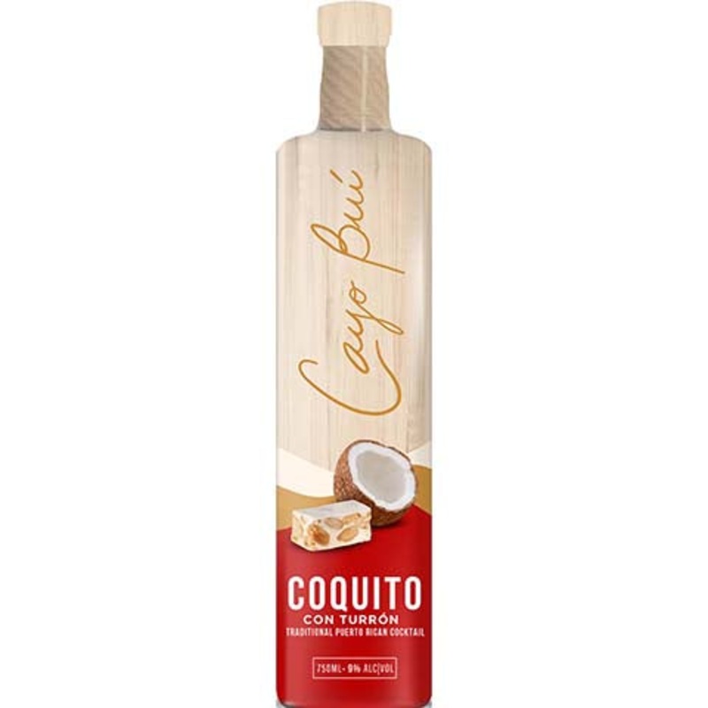 Cayo Bui Coquito Con Turron Traditional Puerto Rican Cocktail 750ML BTL