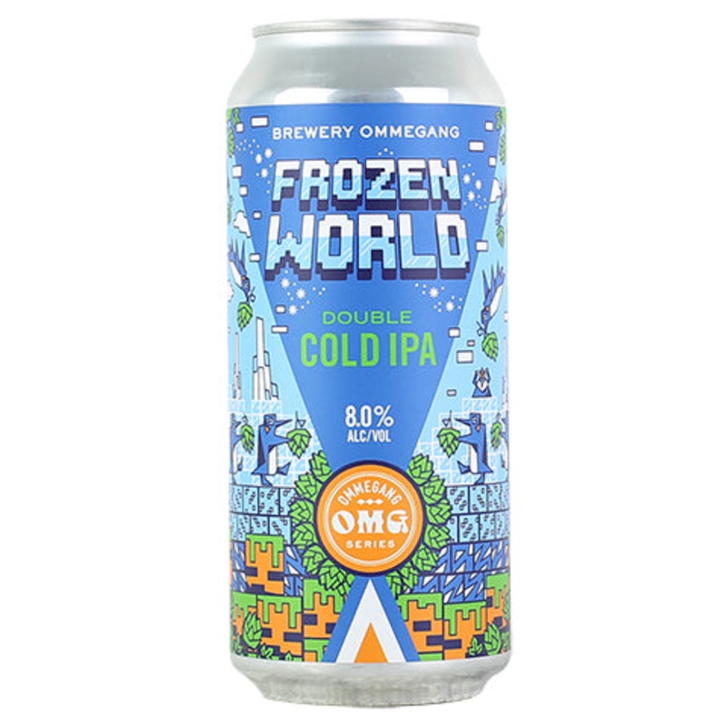 Ommegang Frozen World Double Cold IPA 16OZ SINGLE CAN