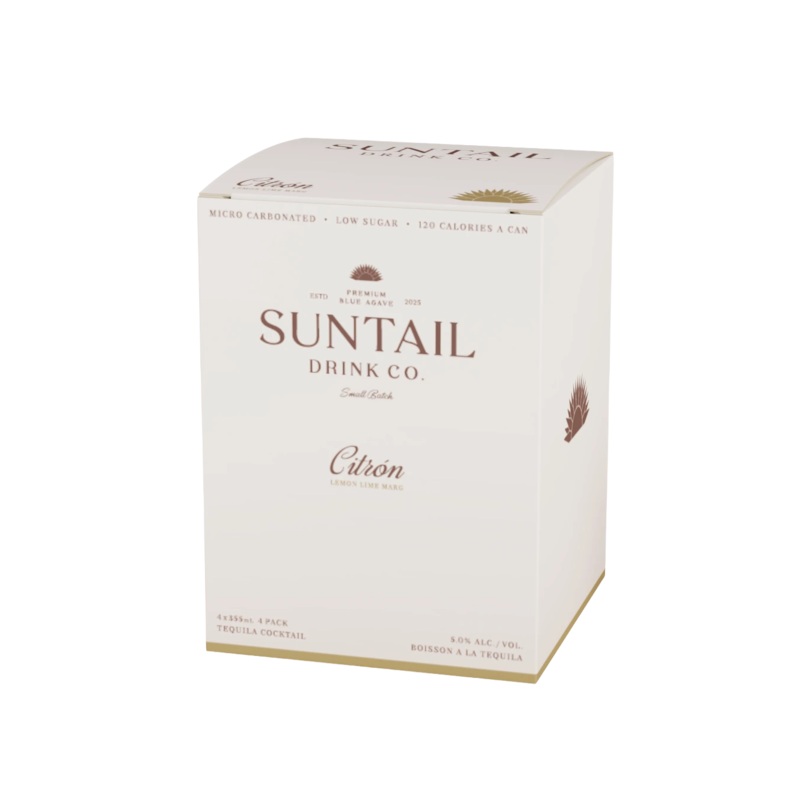 SUNTAIL CITRON LEMON LIME MARG 355ML 4PK CAN @ Kelowna [1058857] 1420 ml