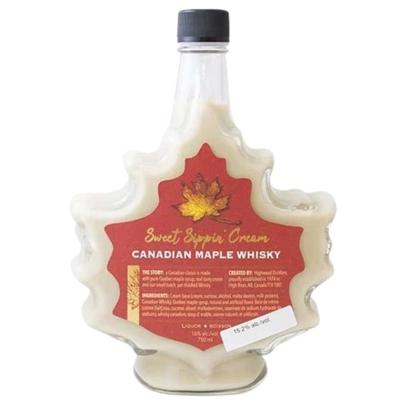 SWEET SIPPIN CANADIAN MAPLE WHISKY CREAM 750ML @ Kelowna [1028864] 750 ml