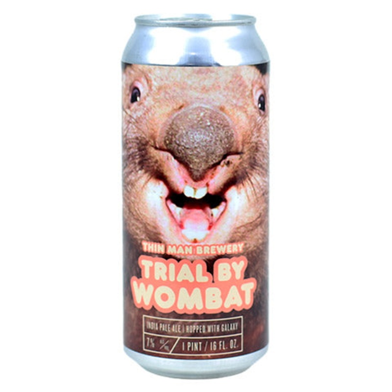 Thin Man Trial by Wombat Galaxy IPA 16OZ SINGLE CAN