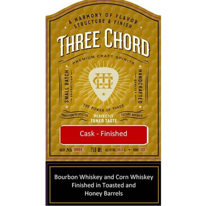 Three Chord Cask-Finished Whiskey 750ML BTL