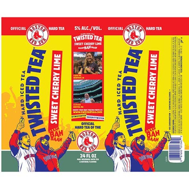 Twisted Tea Sweet Cherry Lime 24OZ SINGLE CAN