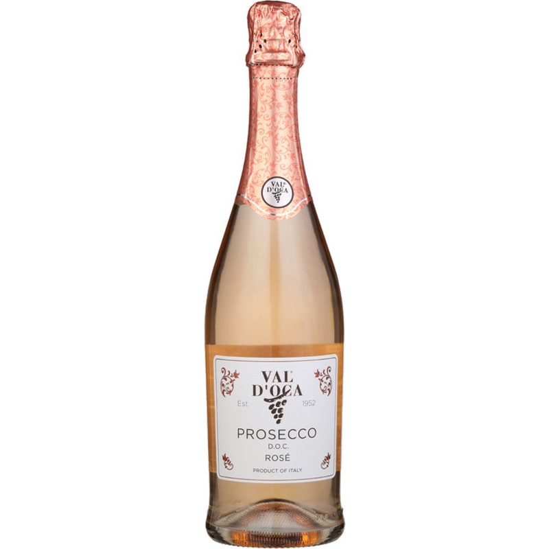 Val D’Oca Prosecco Extra Dry Rose Millesimato 2020 750ML 750ML