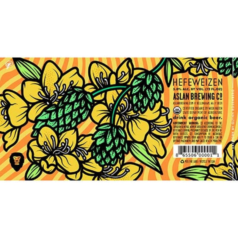 Aslan Hefeweizen 12OZ SINGLE CAN