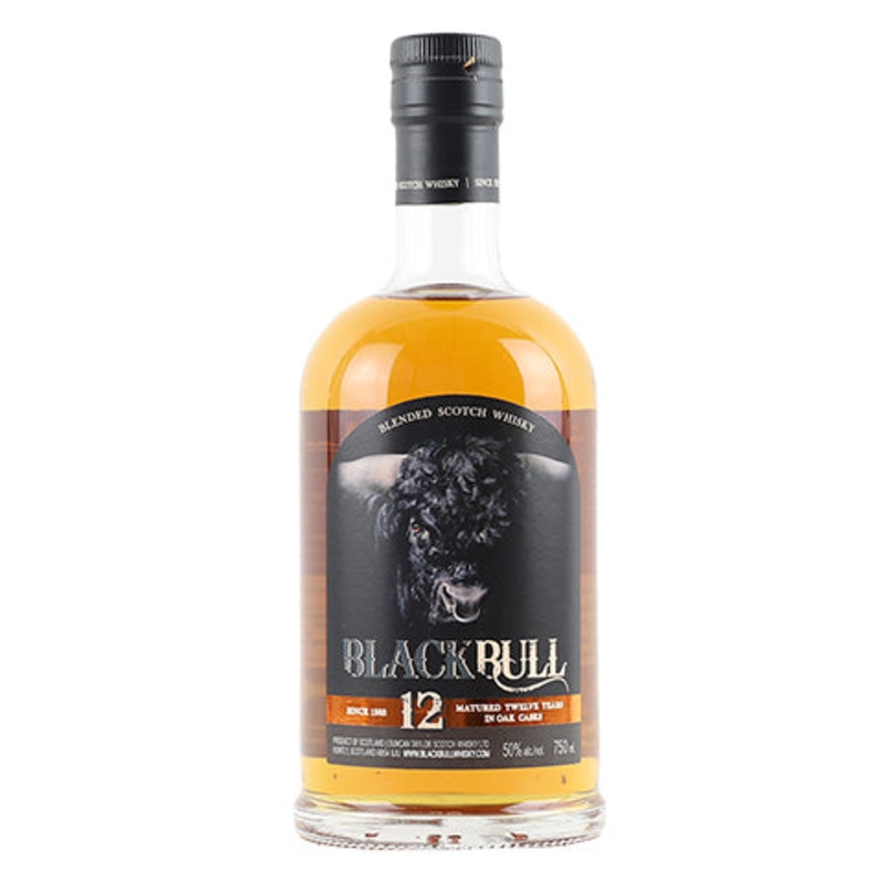 Black Bull 12 Year Old Blended Scotch Whisky 750ML BTL