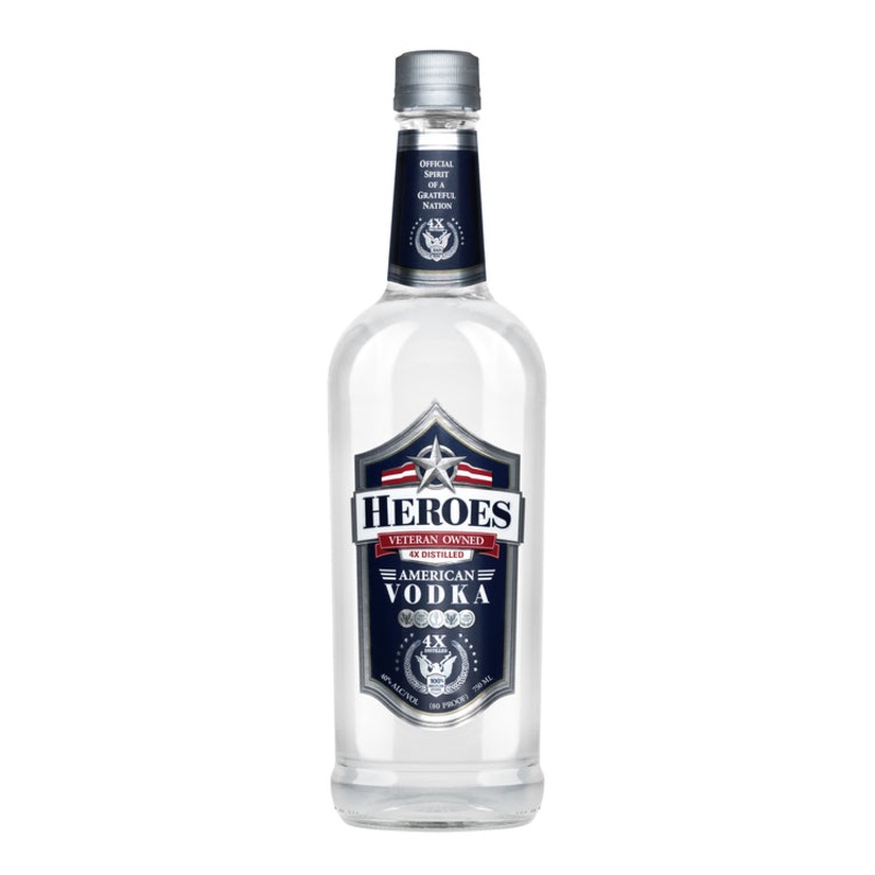 HEROES VODKA 80 750ML 750ML