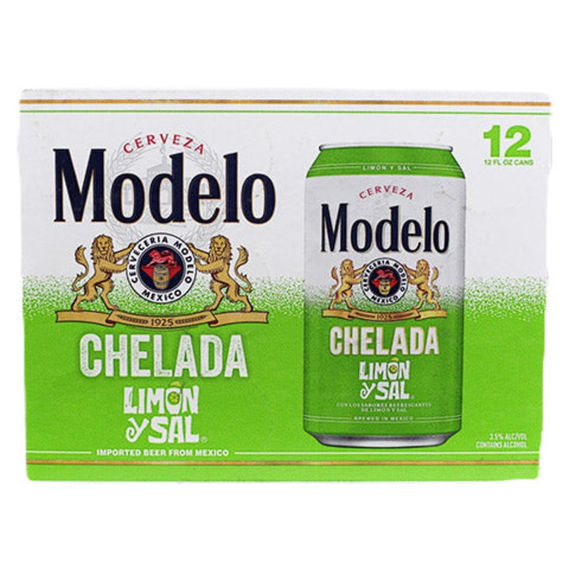 Modelo Chelada Limon y Sal 12-Pack 12PK 12OZ CAN