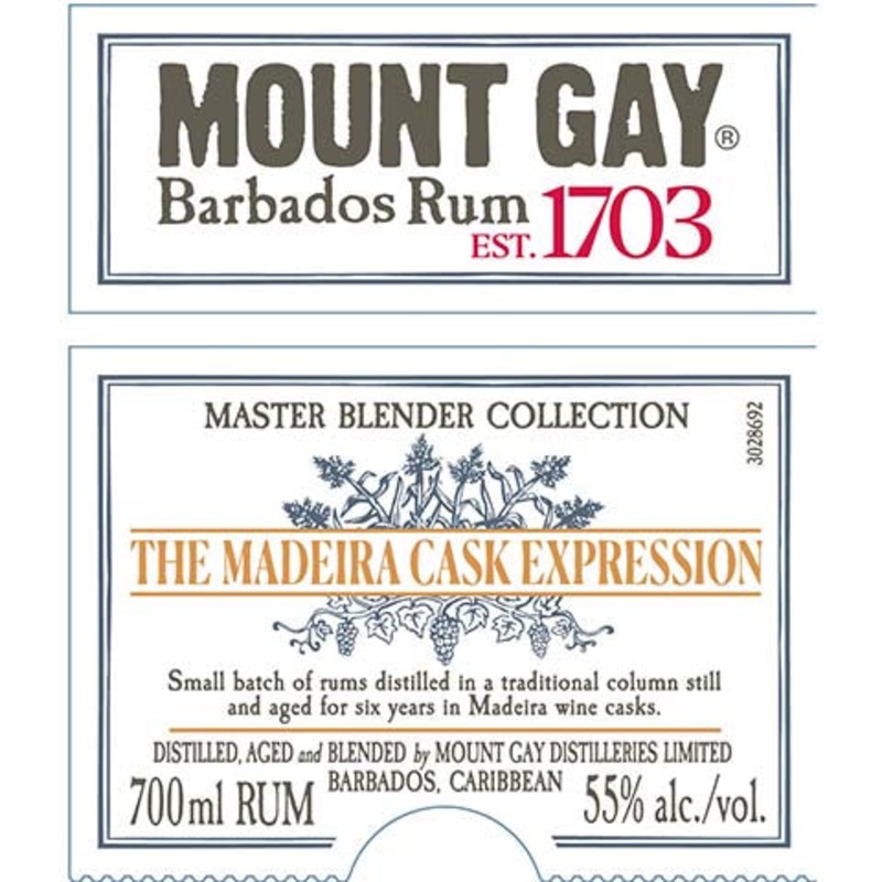 Mount Gay The Madeira Cask Expression Rum 700ML BTL