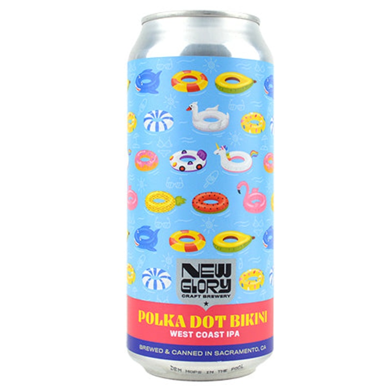 New Glory Polka Dot Bikini West Coast IPA 16OZ SINGLE CAN