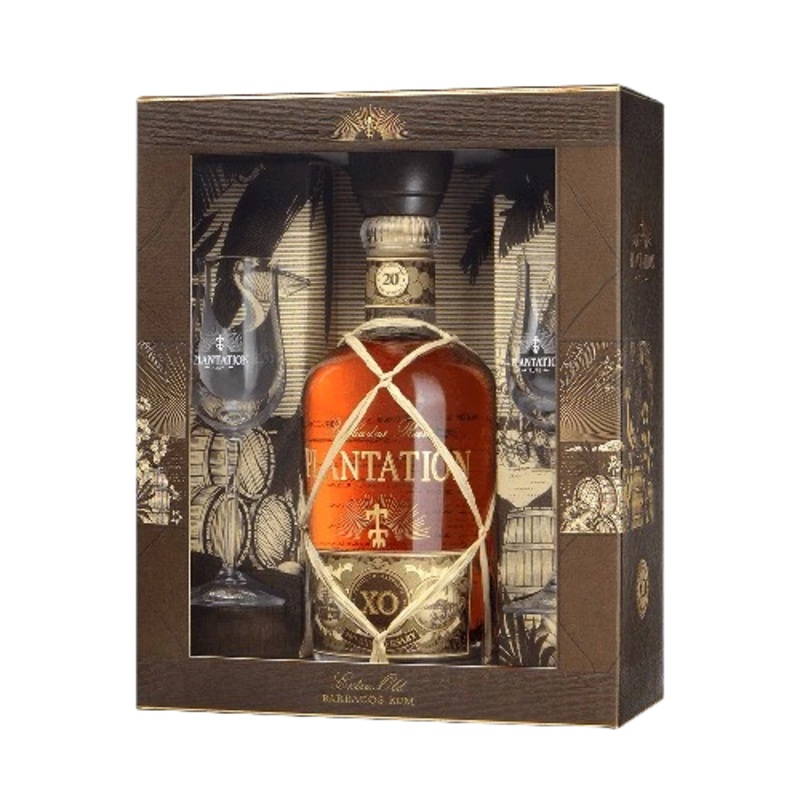 PLANTATION XO 20TH ANNIVERSARY RUM GIFT PACK 750ML @ MacTaggart Ridge [1055408] 750 ml