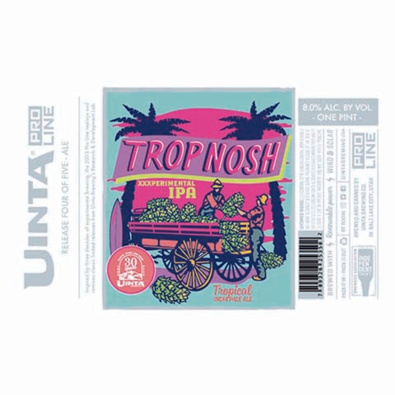 Uinta Trop Nosh IPA 16OZ CAN