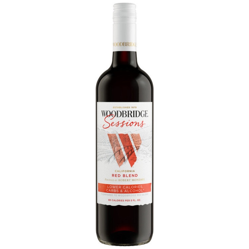 WOODBRIDGE RED BLEND SESSIONS LOW CALORIES & CARBS CALIFORNIA 750ML 750ML
