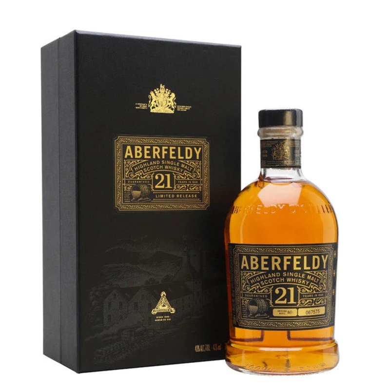 ABERFELDY 21YR SINGLE MALT SCOTCH WHISKY 750ML @ Southgate [1016173] 750 ml