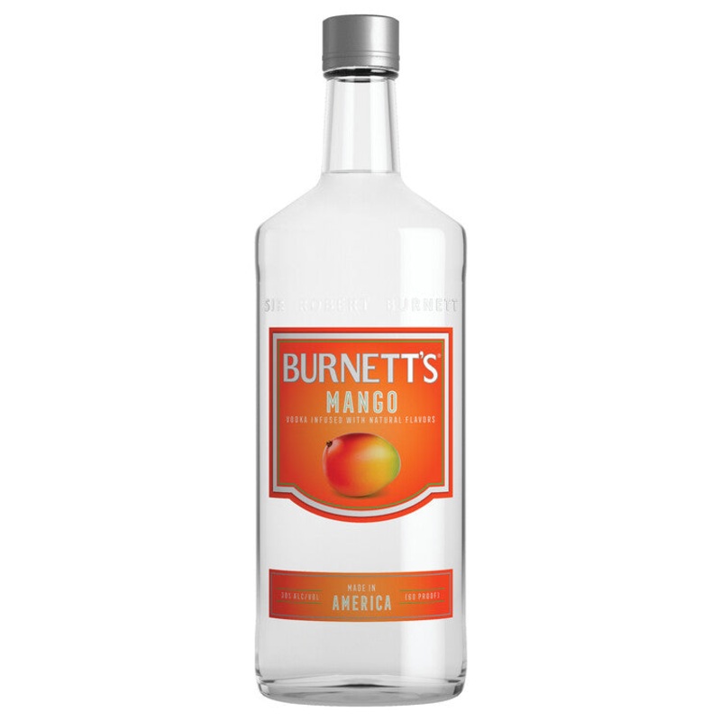 BURNETT’S MANGO FLAVORED VODKA 60 750ML 750ML