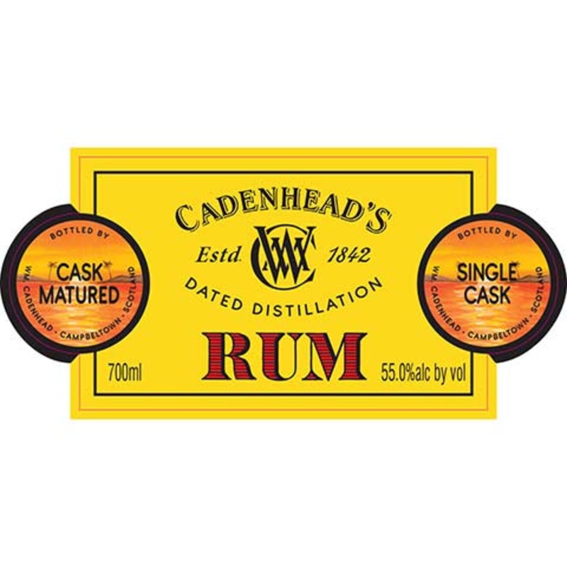 Cadenhead’s  Caroni 21-Year-Old Rum 700ML BTL