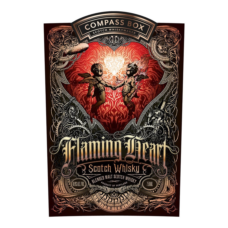 Compass Box Flaming Heart