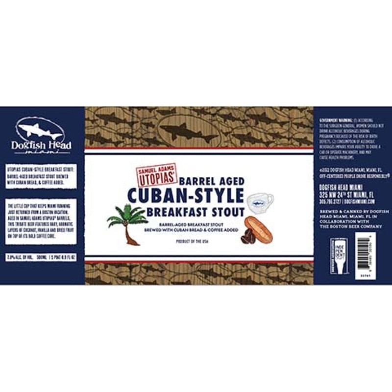 Dogfish Head Cuban Breakfast Stout 500ML CAN