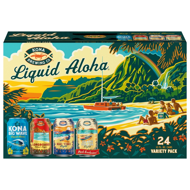 Kona Liquid Aloha 24 Pack (12 oz Cans)