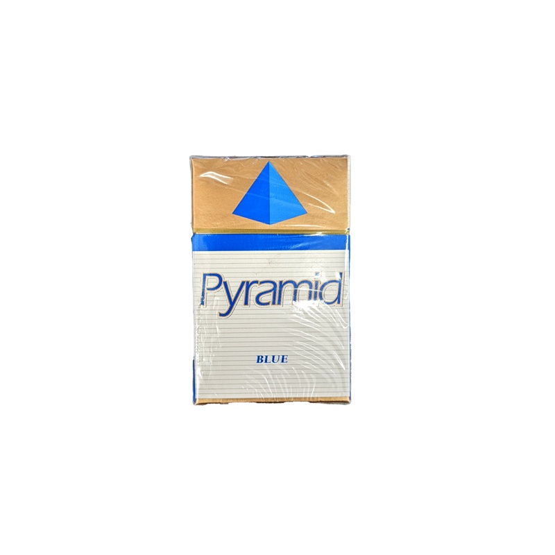 Pyramid Blue Box Carton