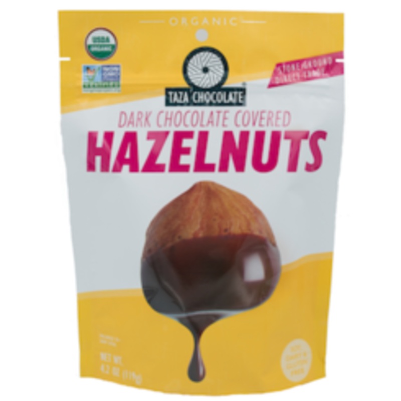 Taza Organic Chocolate Covered Hazelnuts