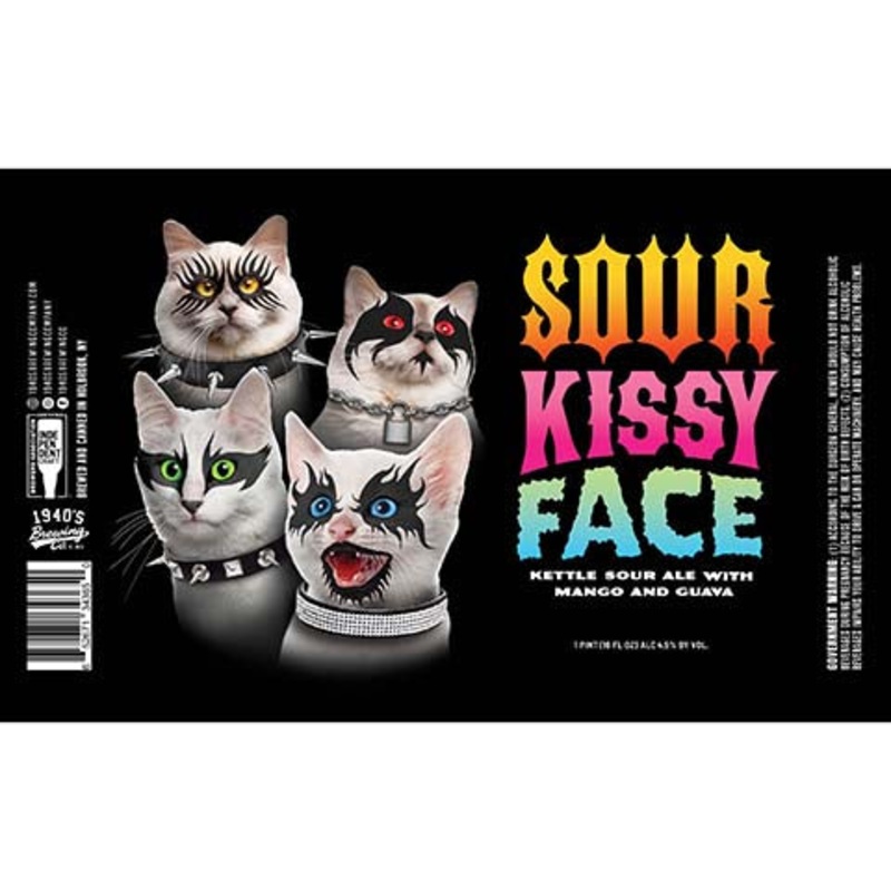 1940’s Sour Kissy Face Sour Ale 16OZ SINGLE CAN