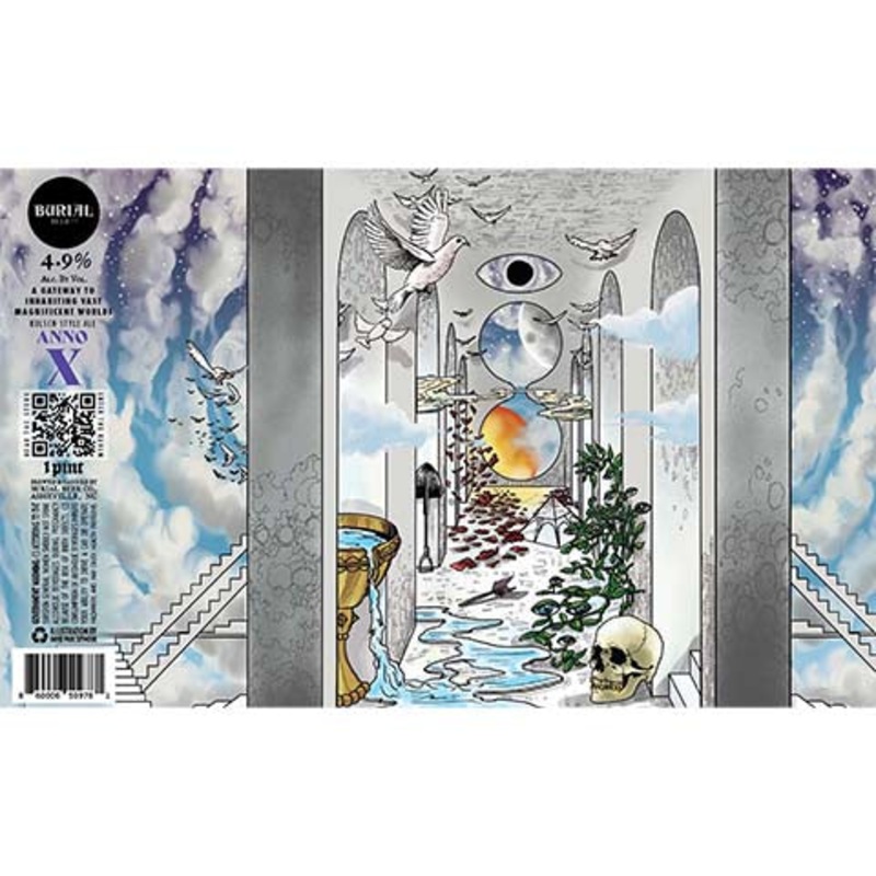 Burial A Gateway To Inhabiting Vast Magnificent Worlds Kolsch 16OZ SINGLE CAN