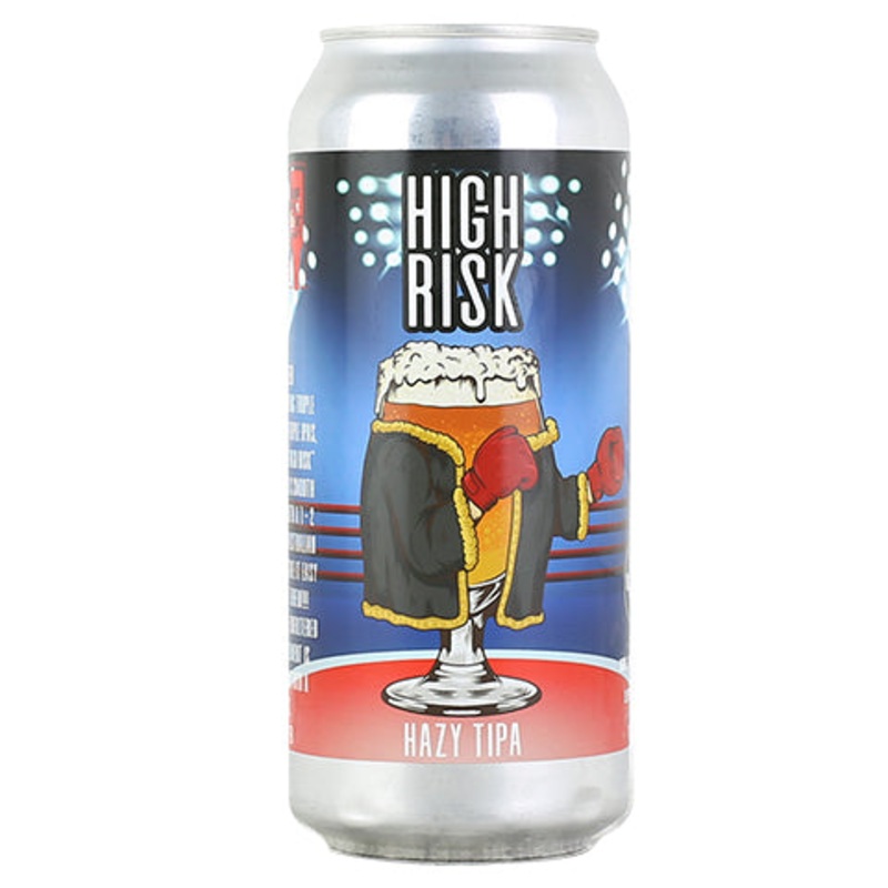Local Craft Beer High Risk Hazy TIPA 16OZ SINGLE CAN