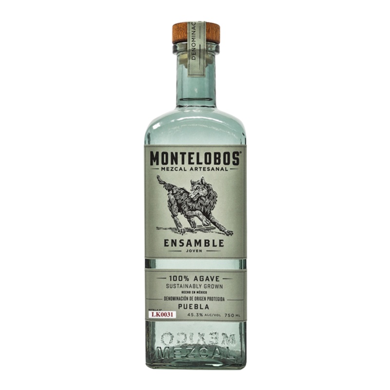 MONTELOBOS MEZCAL ARTESANAL JOVEN ENSAMBLE 90.6 750ML 750ML