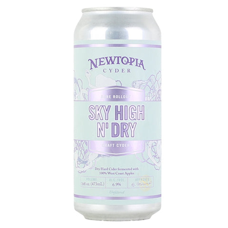 Newtopia Sky High N Dry Cider 16OZ SINGLE CAN