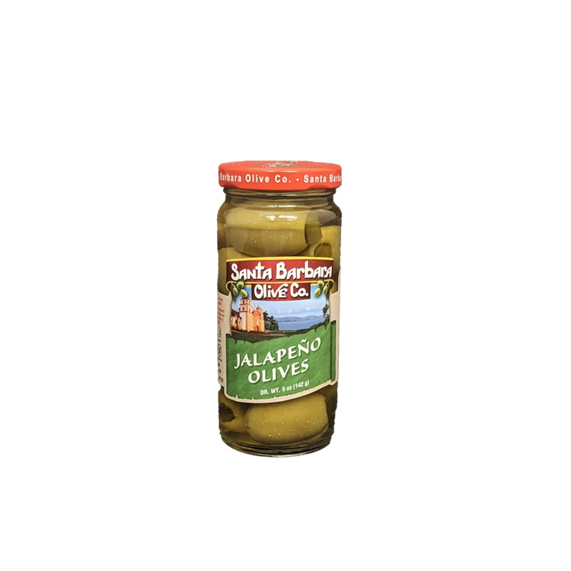 Santa Barbara Olive Company Jalapeo Olives 5oz