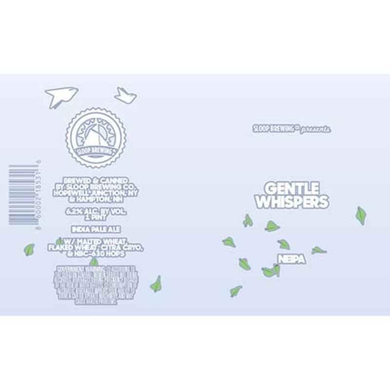 Sloop Gentle Whispers NEIPA 16OZ SINGLE CAN