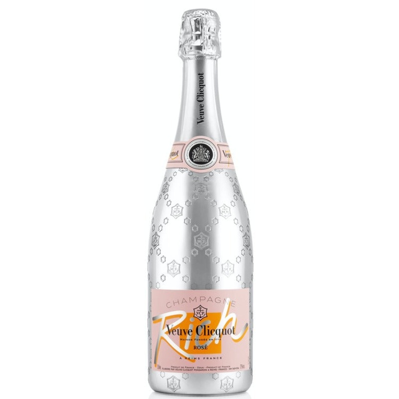 VEUVE CLICQUOT CHAMPAGNE RICH ROSE 750ML 750ML