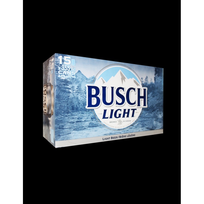 BUSCH LIGHT 355ML 15 CAN