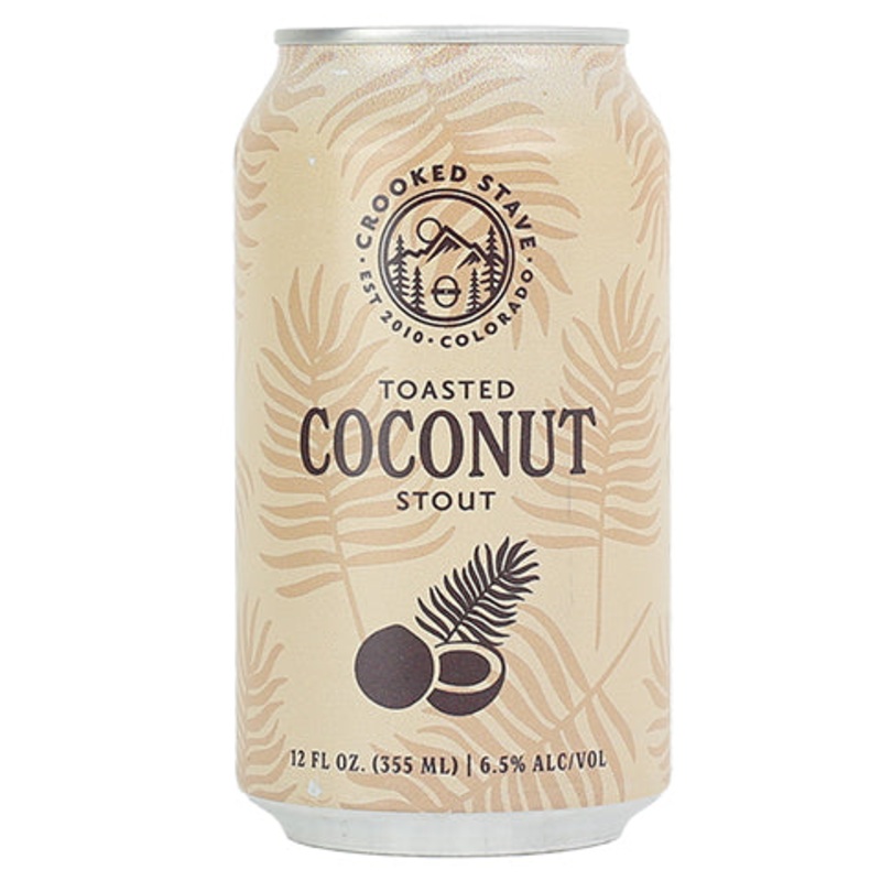 Crooked Stave Toasted Coconut Stout 12OZ SINGLE CAN