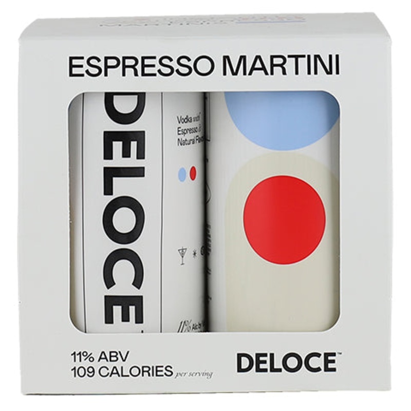 Deloce Espresso Martini Cocktail 4PK 200ML CAN