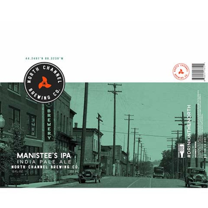 North Channel Manistee’s IPA 12OZ SINGLE CAN